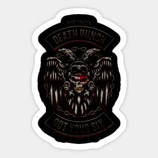 Five Finger Death Punch Got Your Six Sticker